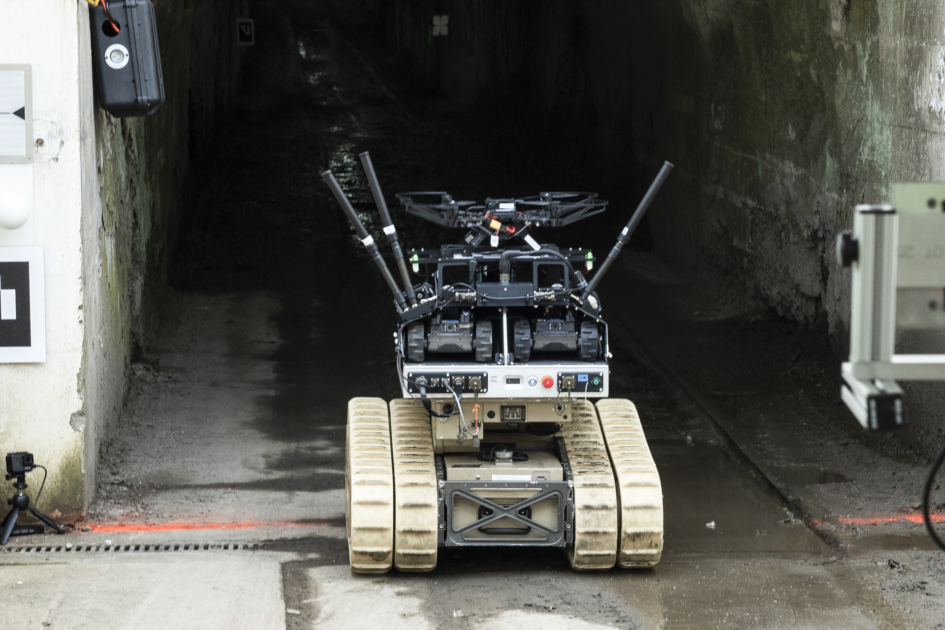 CMU's snake robot explores defunct nuclear power plant