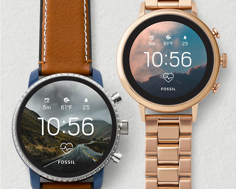 Smallest hot sale fossil smartwatch