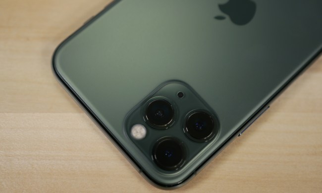 iPhone 11 Pro cameras on table
