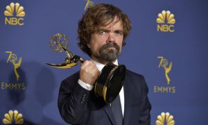 Game of Thrones' Peter Dinklage at the Emmys