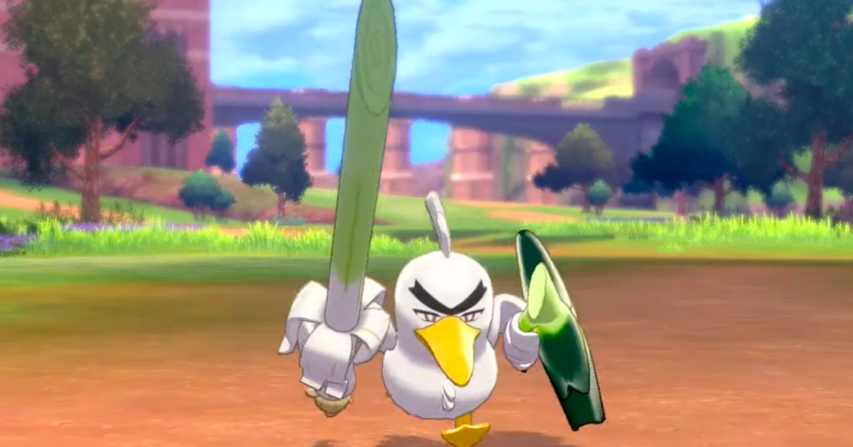 Pokemon: Nintendo reveal SirFarfetch'd - the new Galar form in Sword and  Shield - BBC Newsround