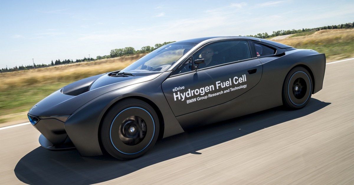 BMW i8 hydrogen fuel Cell двигатель