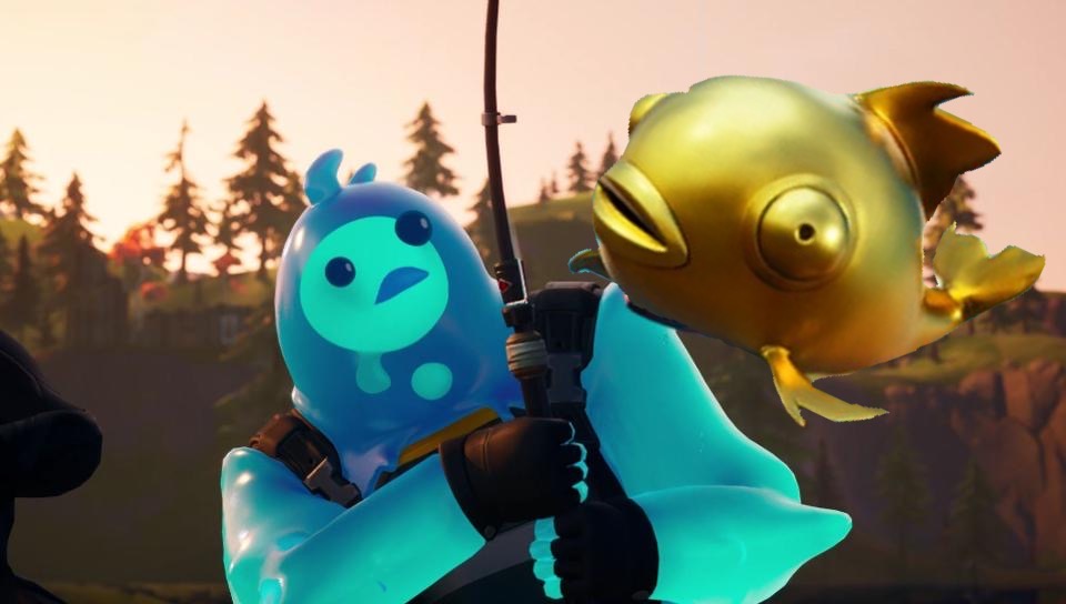 Fortnite Players Discover Golden Fish That Eliminates Enemies In One   Fortnite Golden Fish 