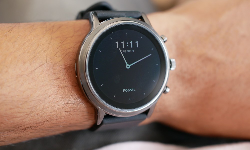 Fossil Gen 5 watch face.