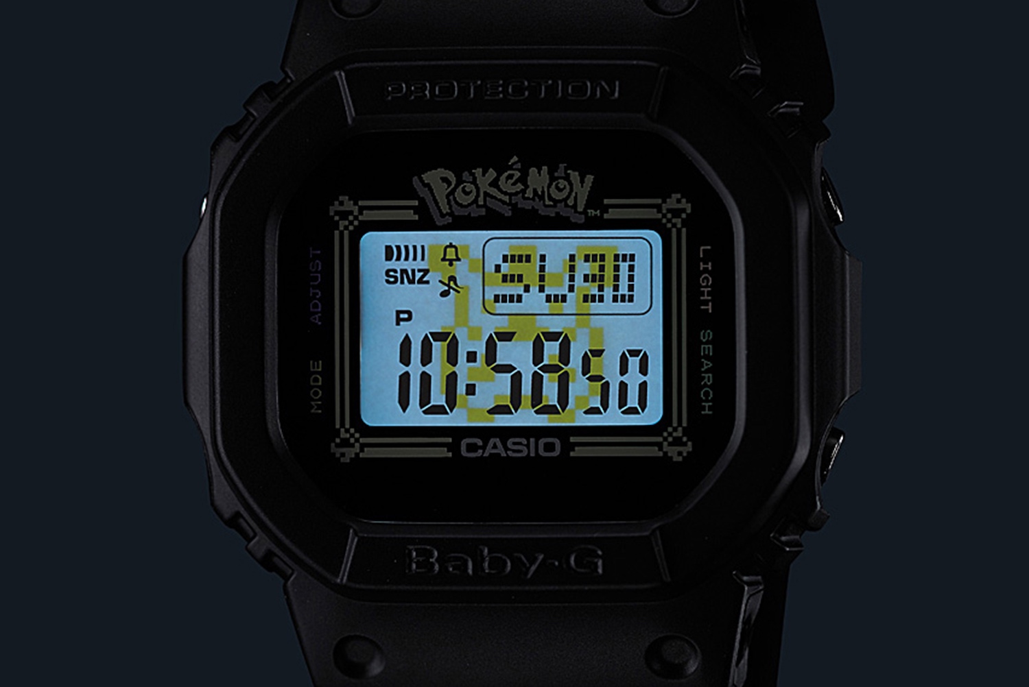 G-Shock Has Made the Ultimate Retro-cool Baby-G Pokémon Watch