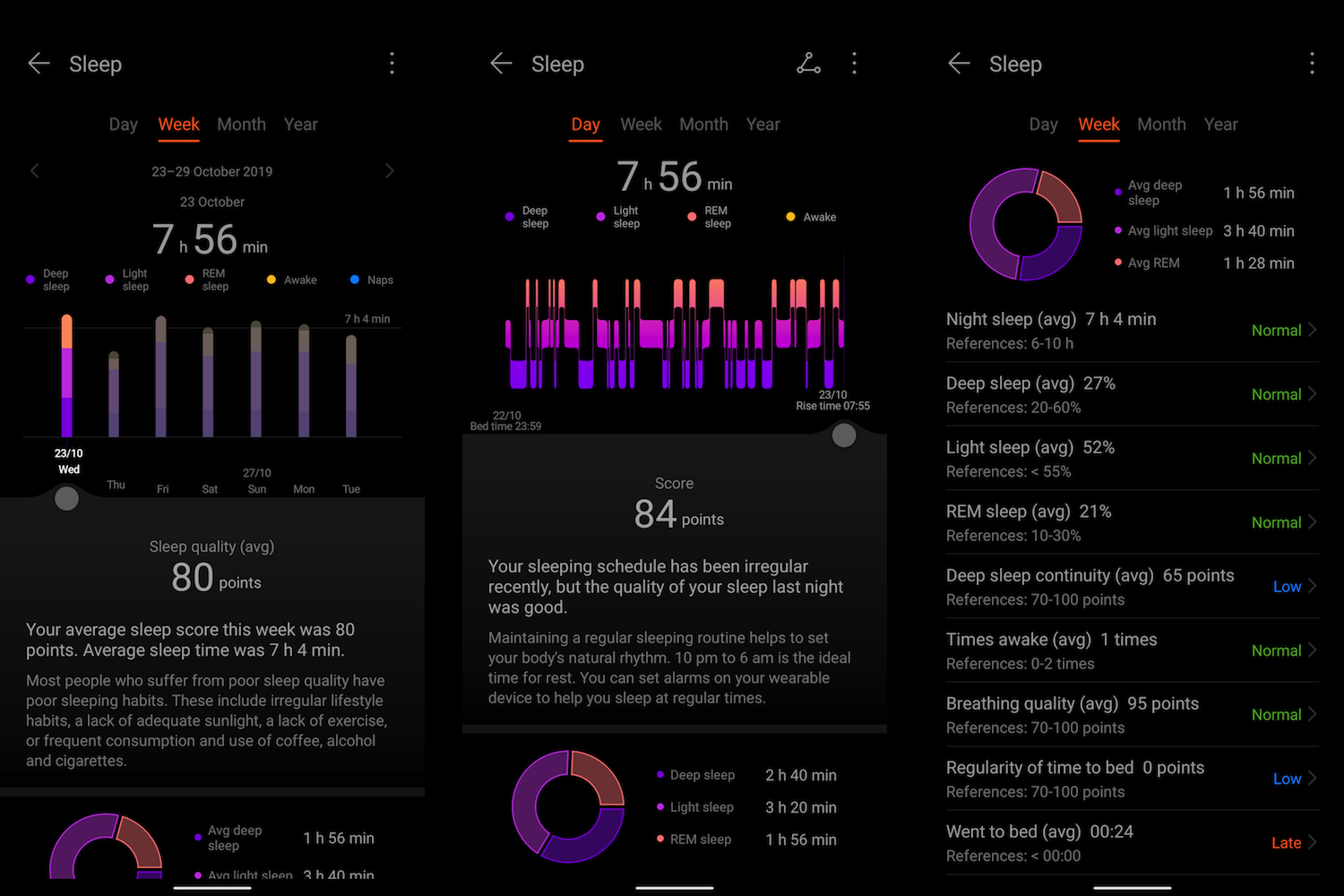 Huawei health hot sale sleep tracker