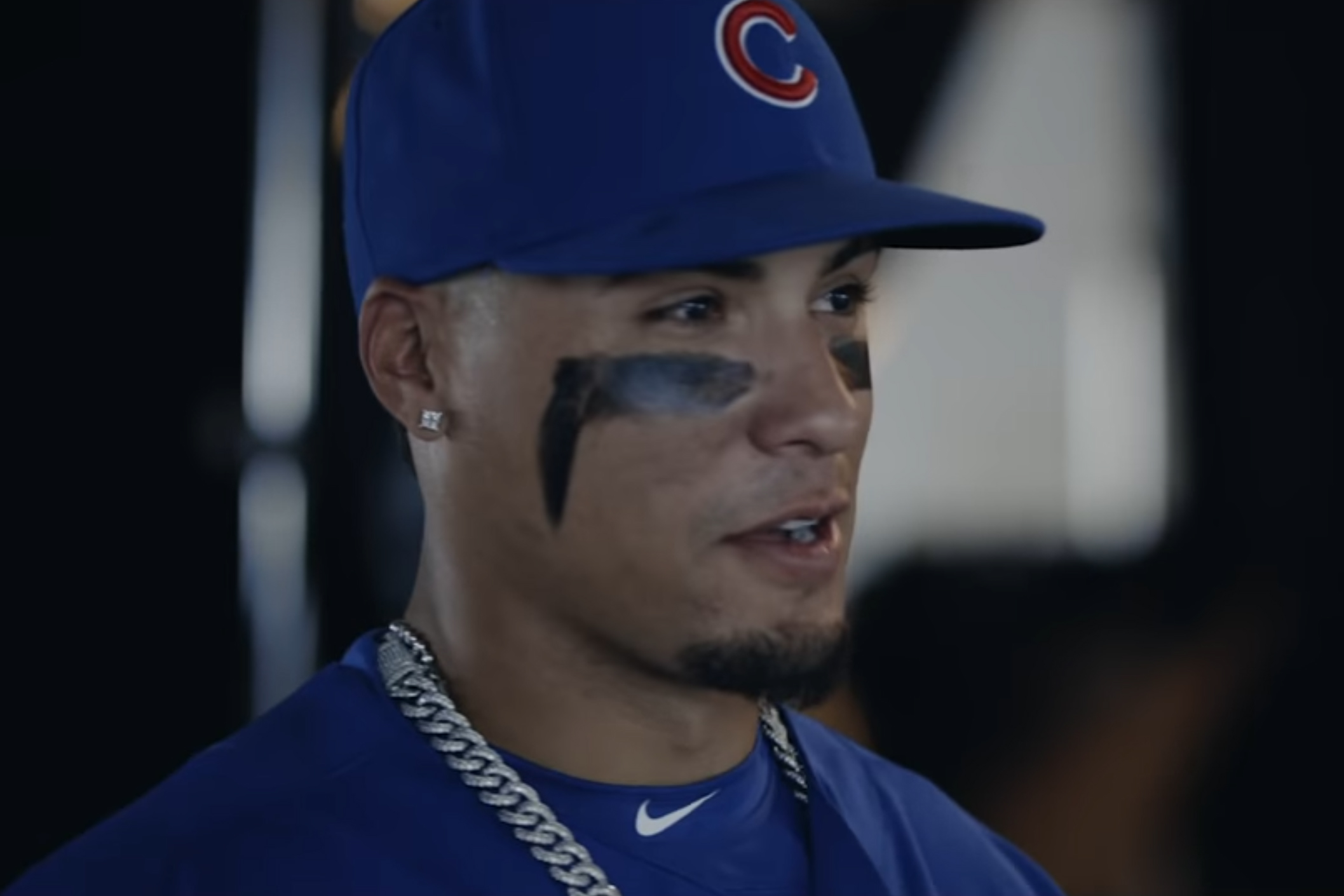 Javier Baez is on the cover of MLB The Show 20 - Bleed Cubbie Blue