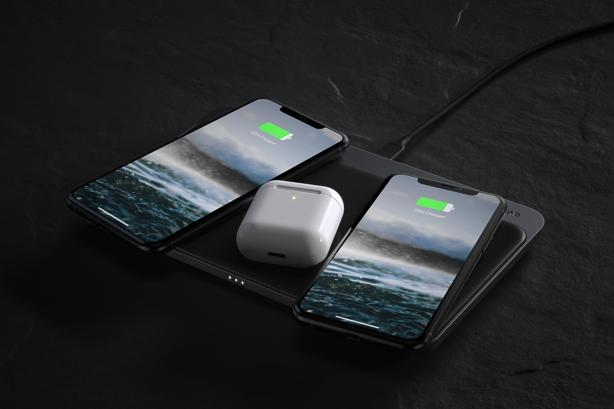 Nomad Beats Apple to Making an AirPower like Wireless Charging Pad