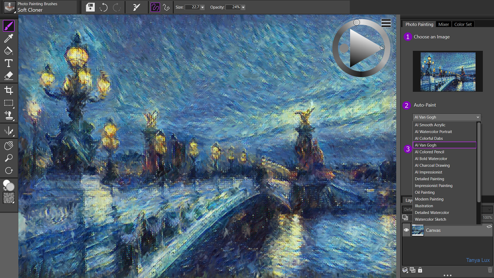 Painter Essentials 7 Brings Custom Adjustments To Photo Painting   Painter Essentials 7 Ai Based Photo Painting 