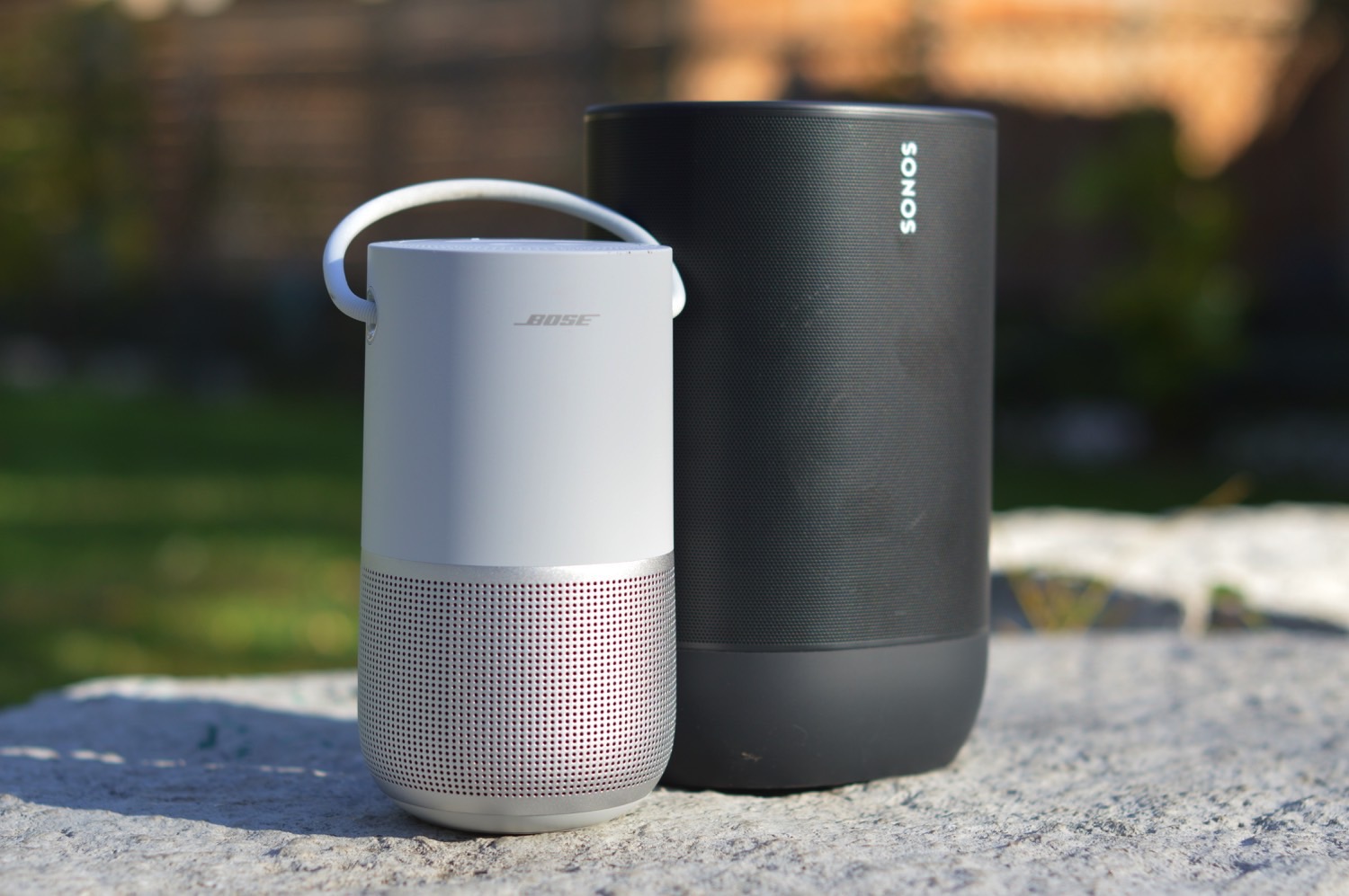 sonos or bose smart speaker