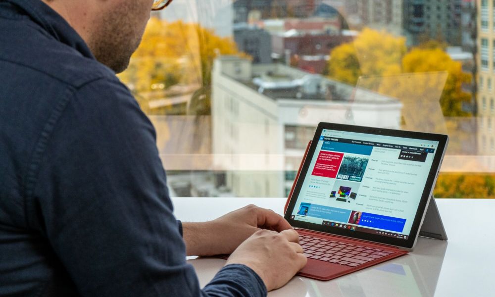 Microsoft Surface Pro 7 windows 10