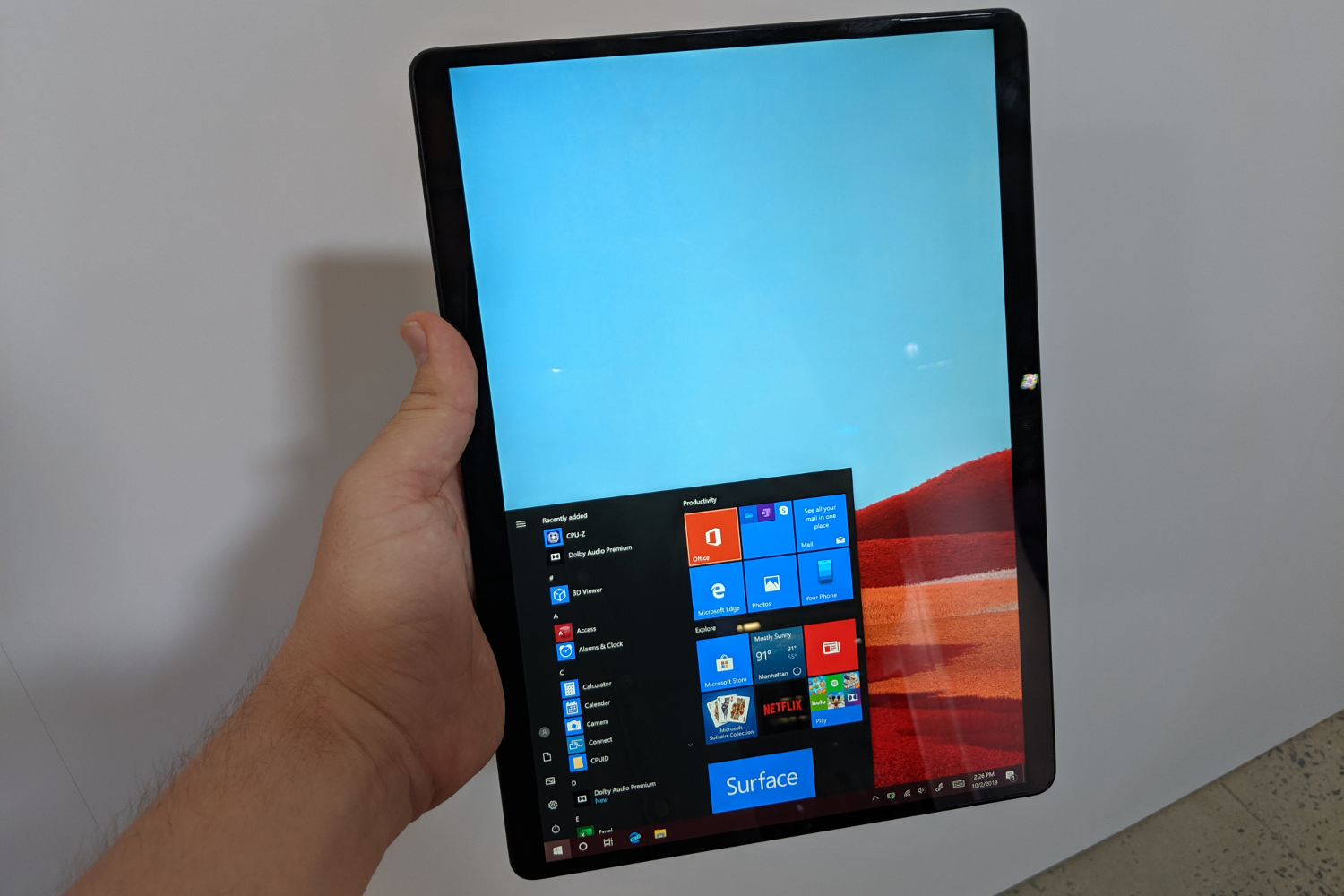 Microsoft Surface Pro X Hands-On Review: Look Out, iPad Pro