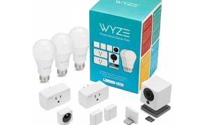 today only get the wyze smart home starter pack and 15 gift card for 99