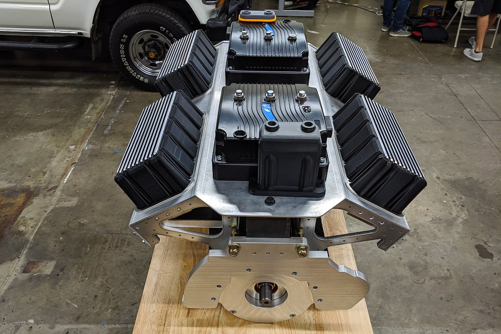 Tesla v8 outlet crate motor