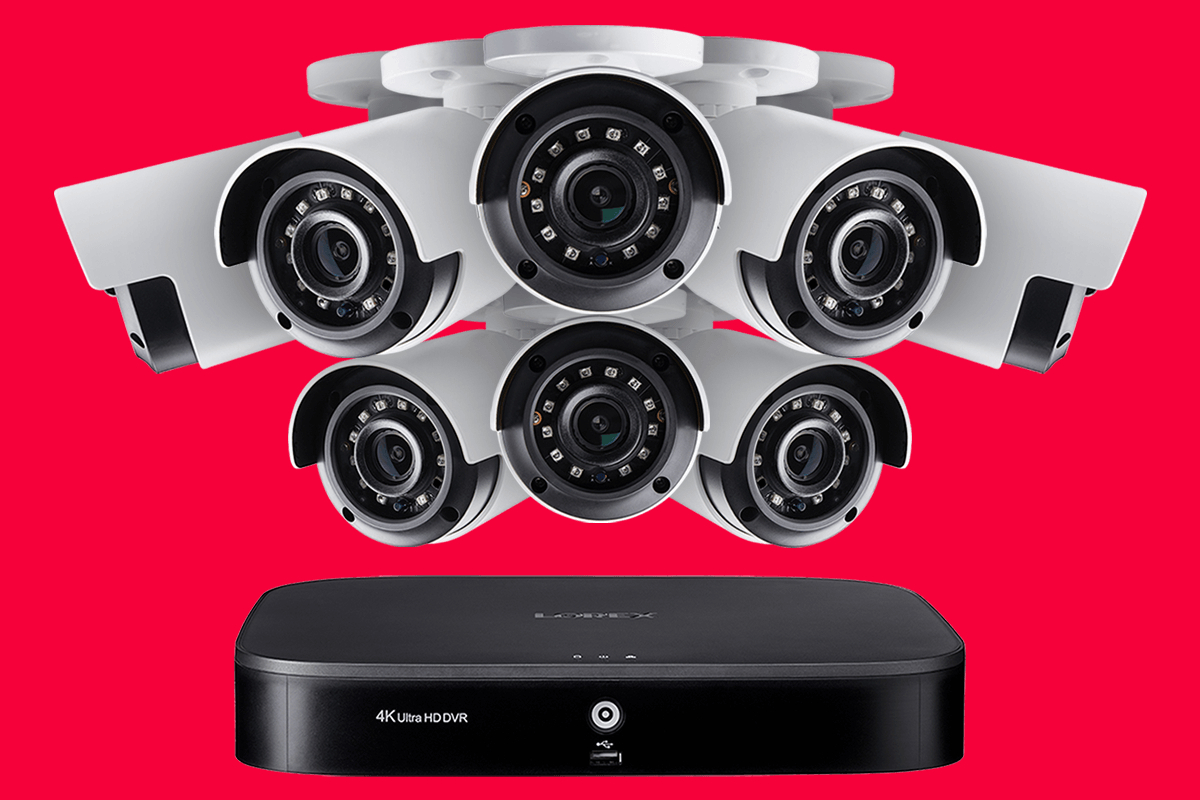 Lorex 8 channel 4k dvr hot sale security system