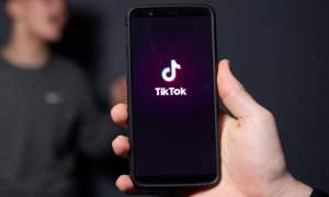 TikTok phone hero image