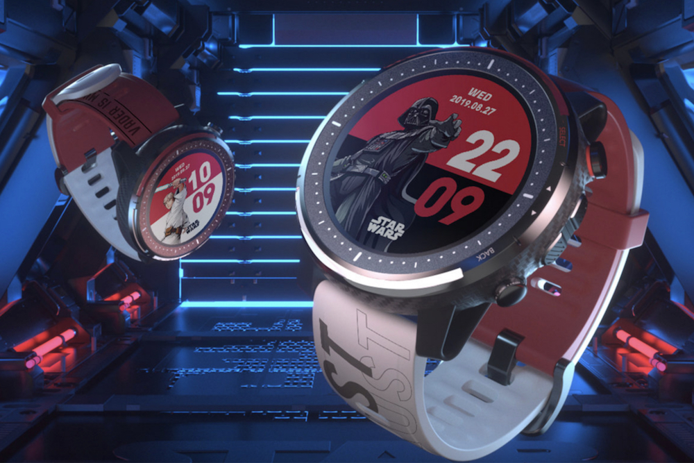 Star Wars Smartwatch Says Train You Must Because Vader s Watching