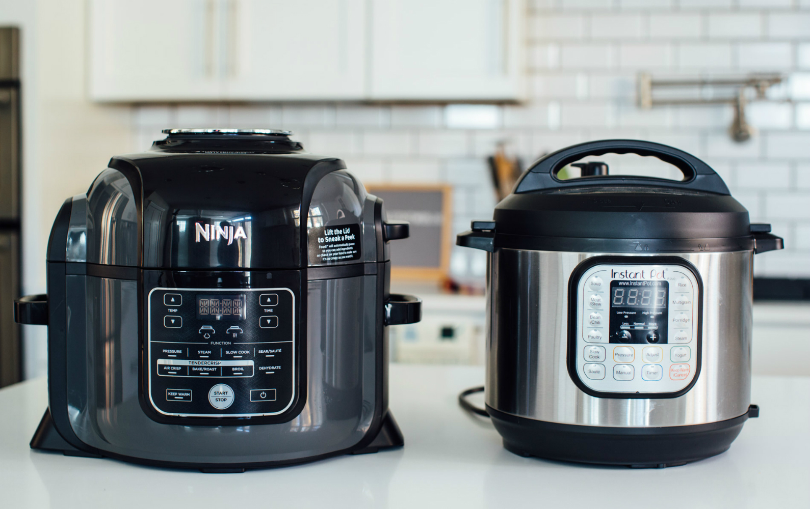 Ninja foodi pressure outlet cooker vs instant pot