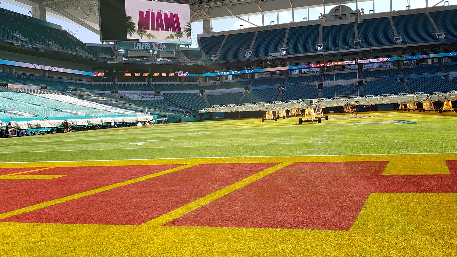 Hard Rock Stadium Started Prepping for Super Bowl LIV Five Years Ago