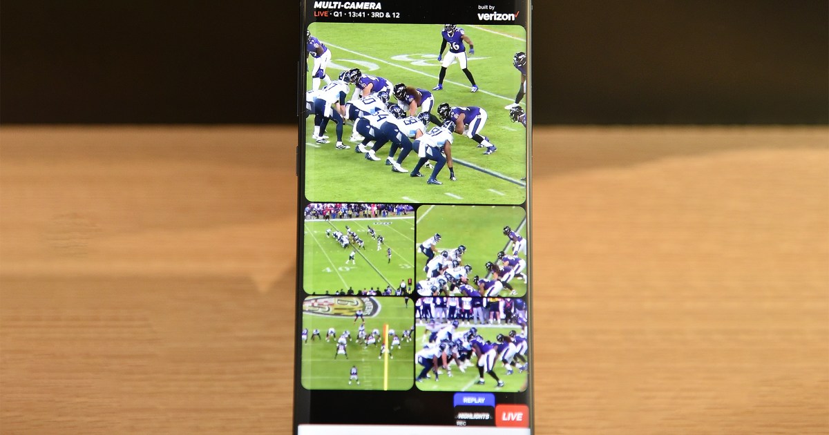 Verizon gives the football fan experience a major upgrade heading