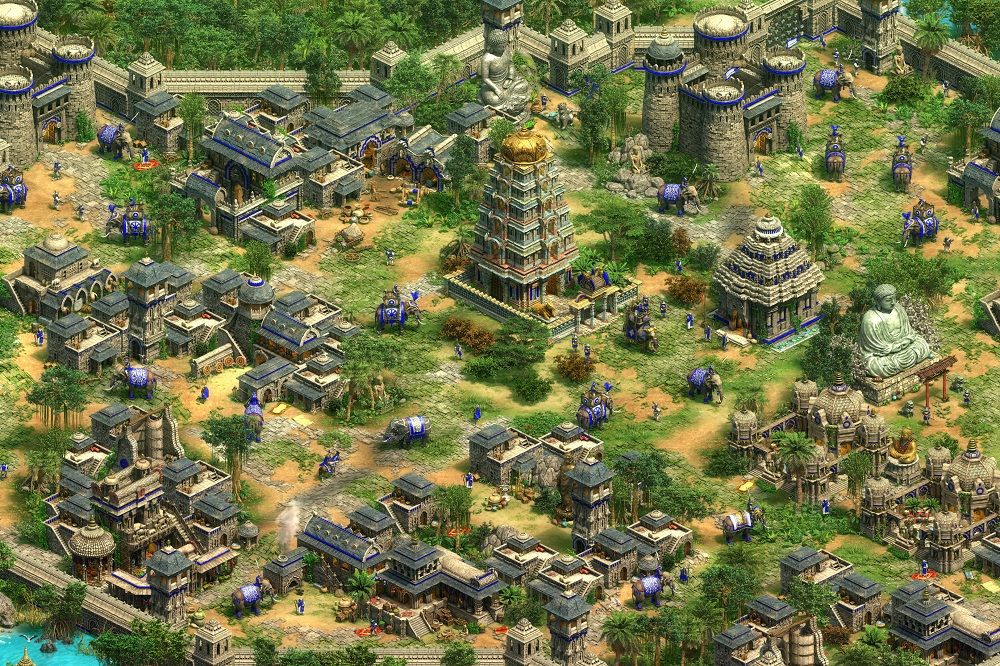 A jungle civilization in Age of Empires 2.