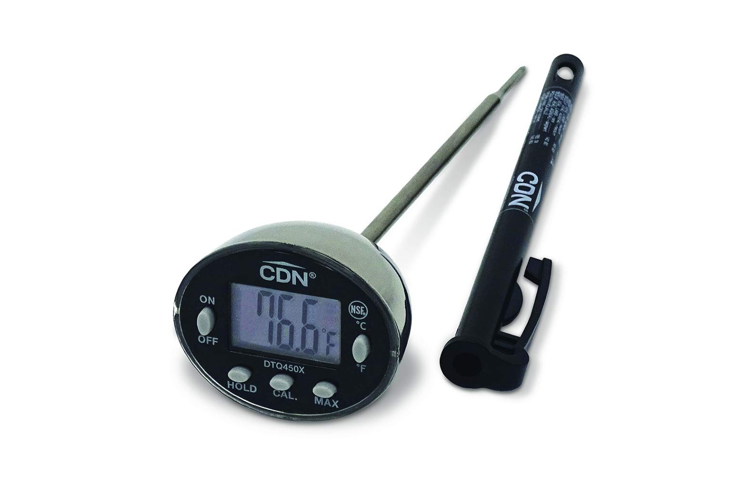 CDN ProAccurate Oven Thermometer, Pack of 1, Black