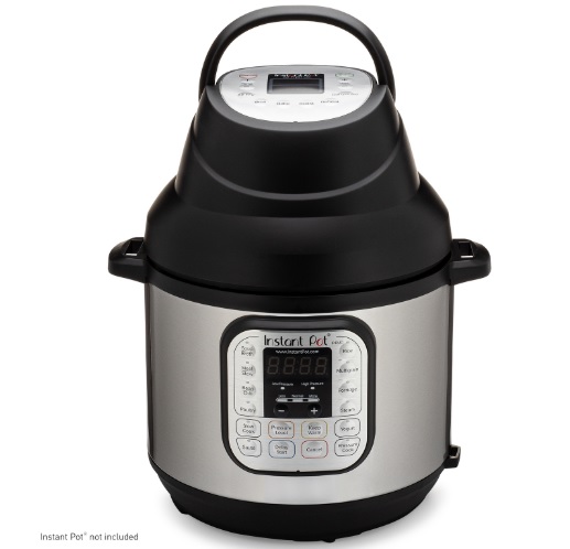 Air fryer instant best sale pot how to use