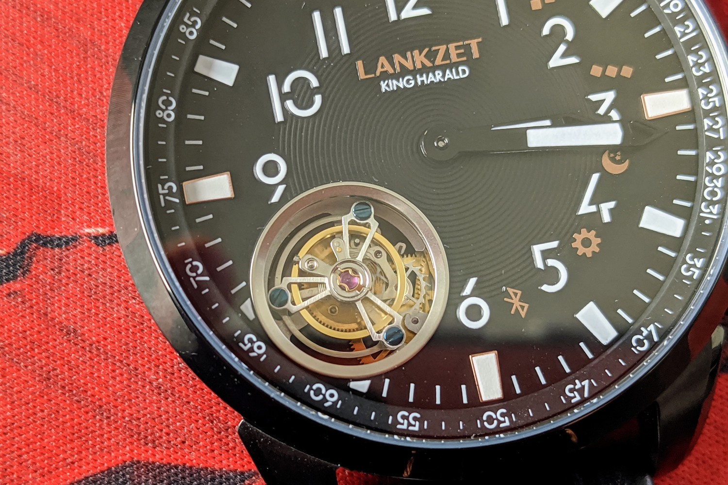 LANKZET Tourbillon Mechanical Smartwatch TX6027004 Hybrid watch