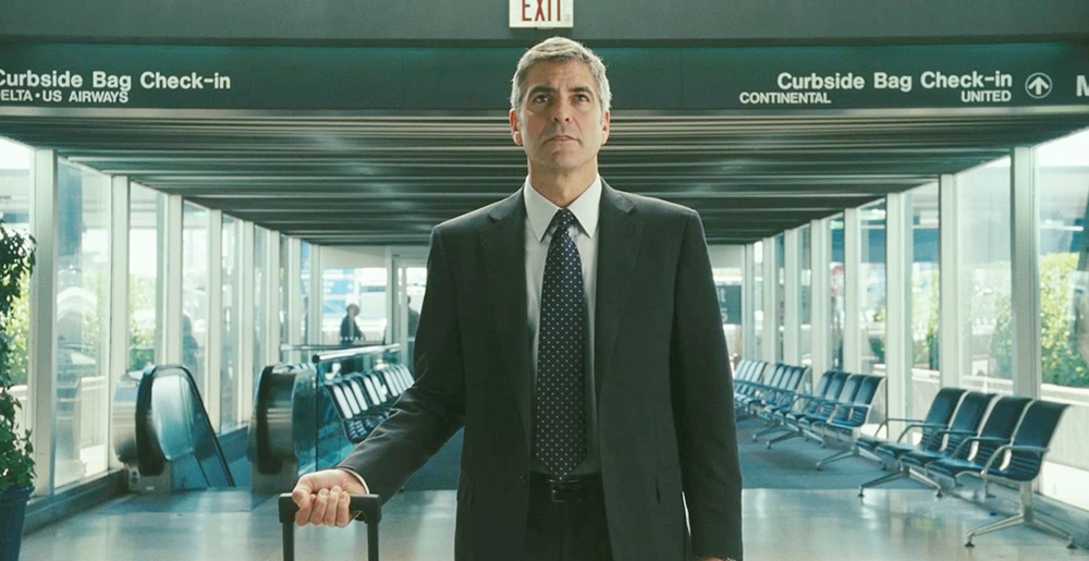 George Clooney en En el aire