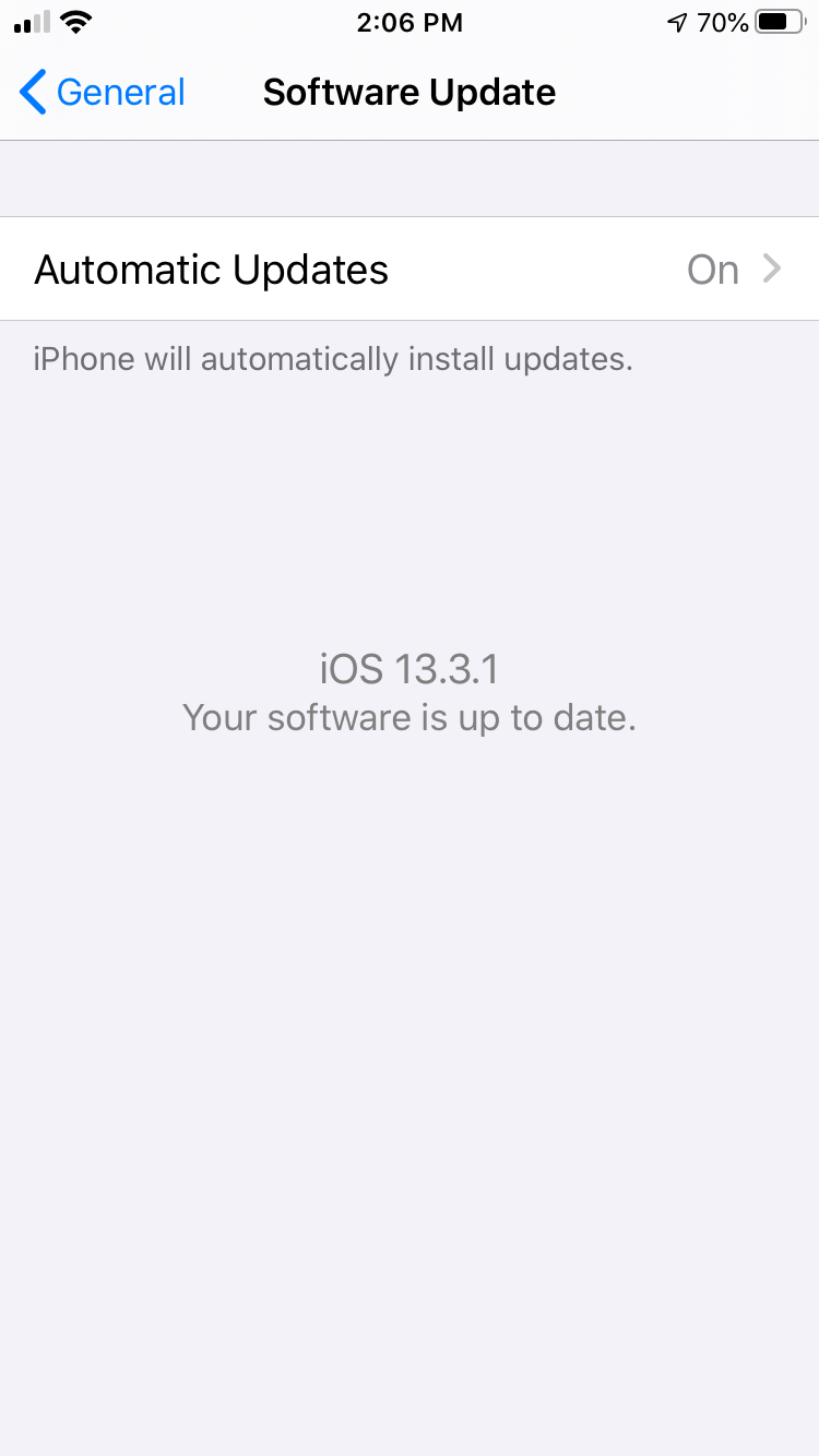 why won't my iphone update to 13.6