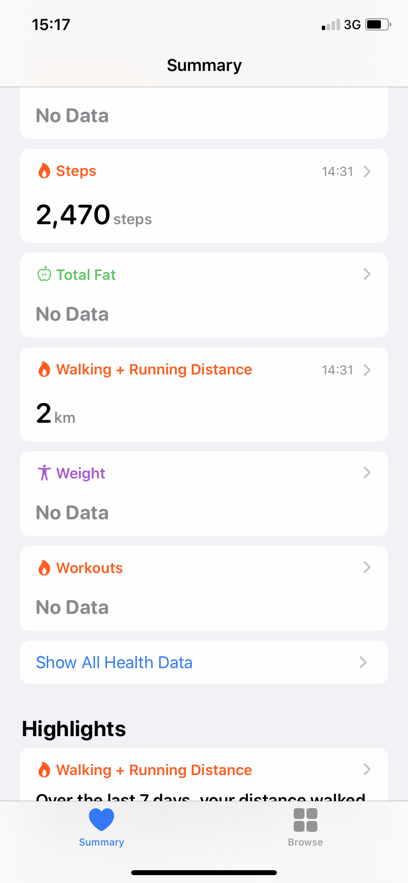 Apple health track outlet steps