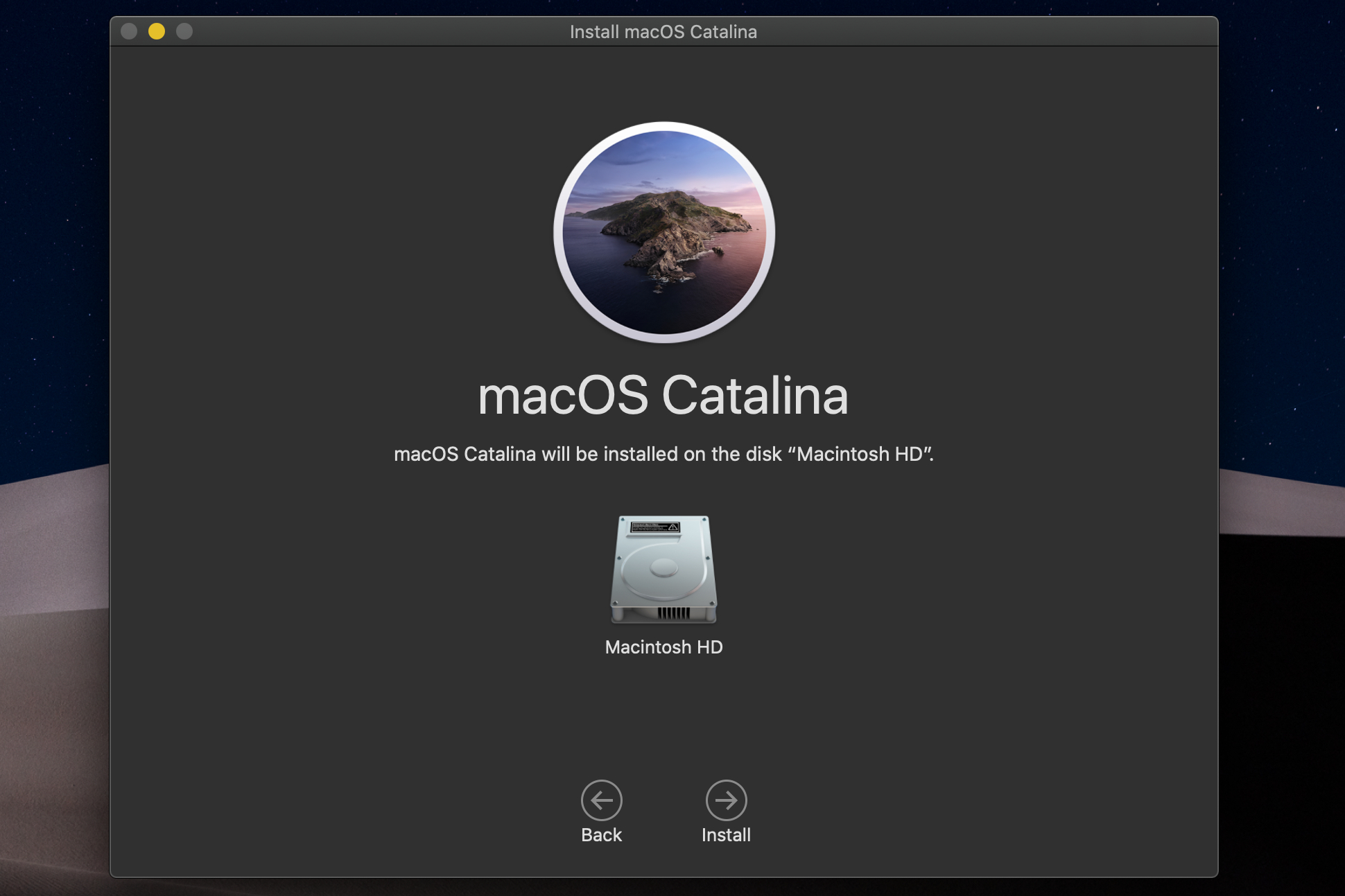 macos catalina download installer