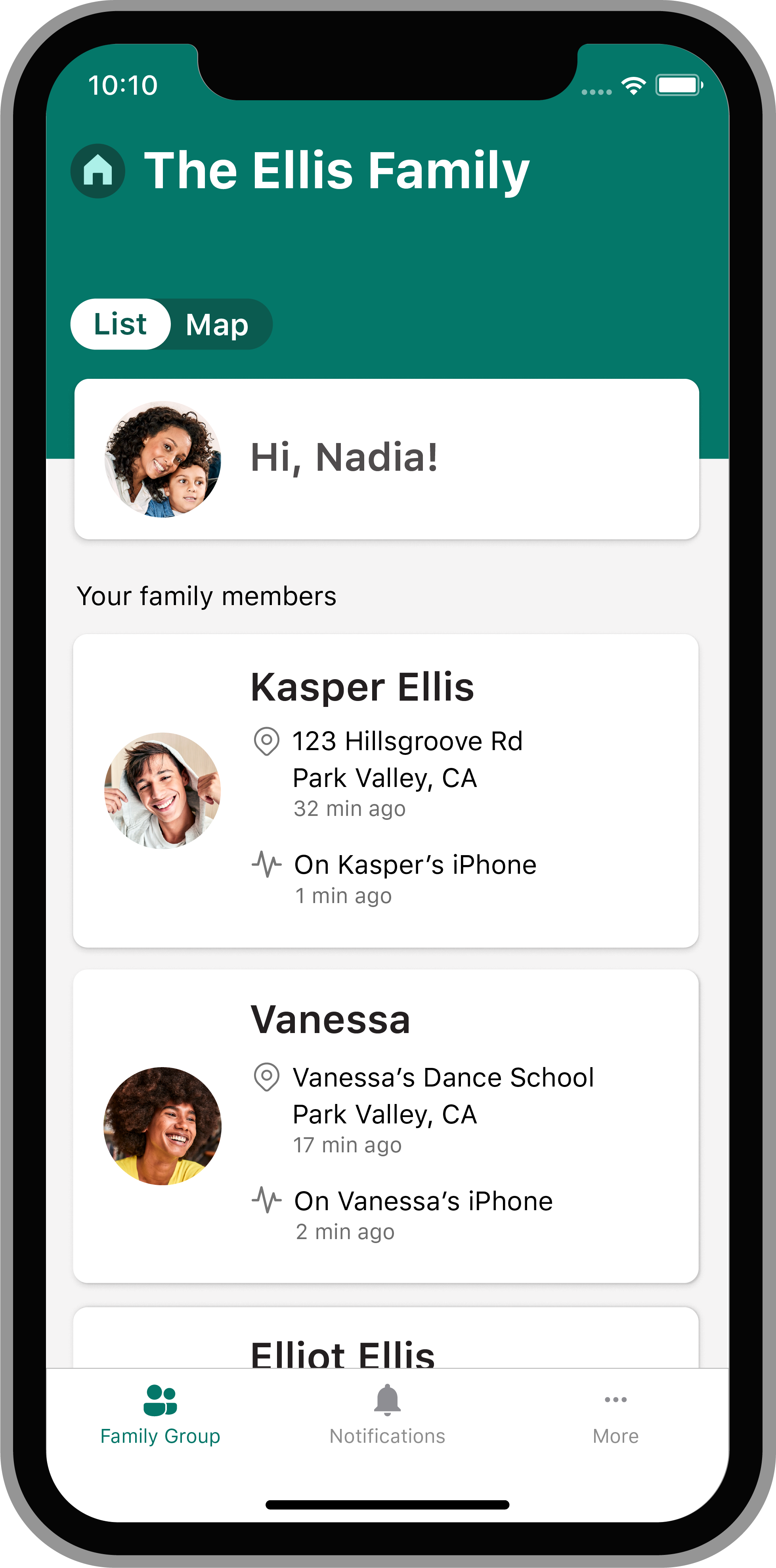 Microsoft Teams app for friends and families