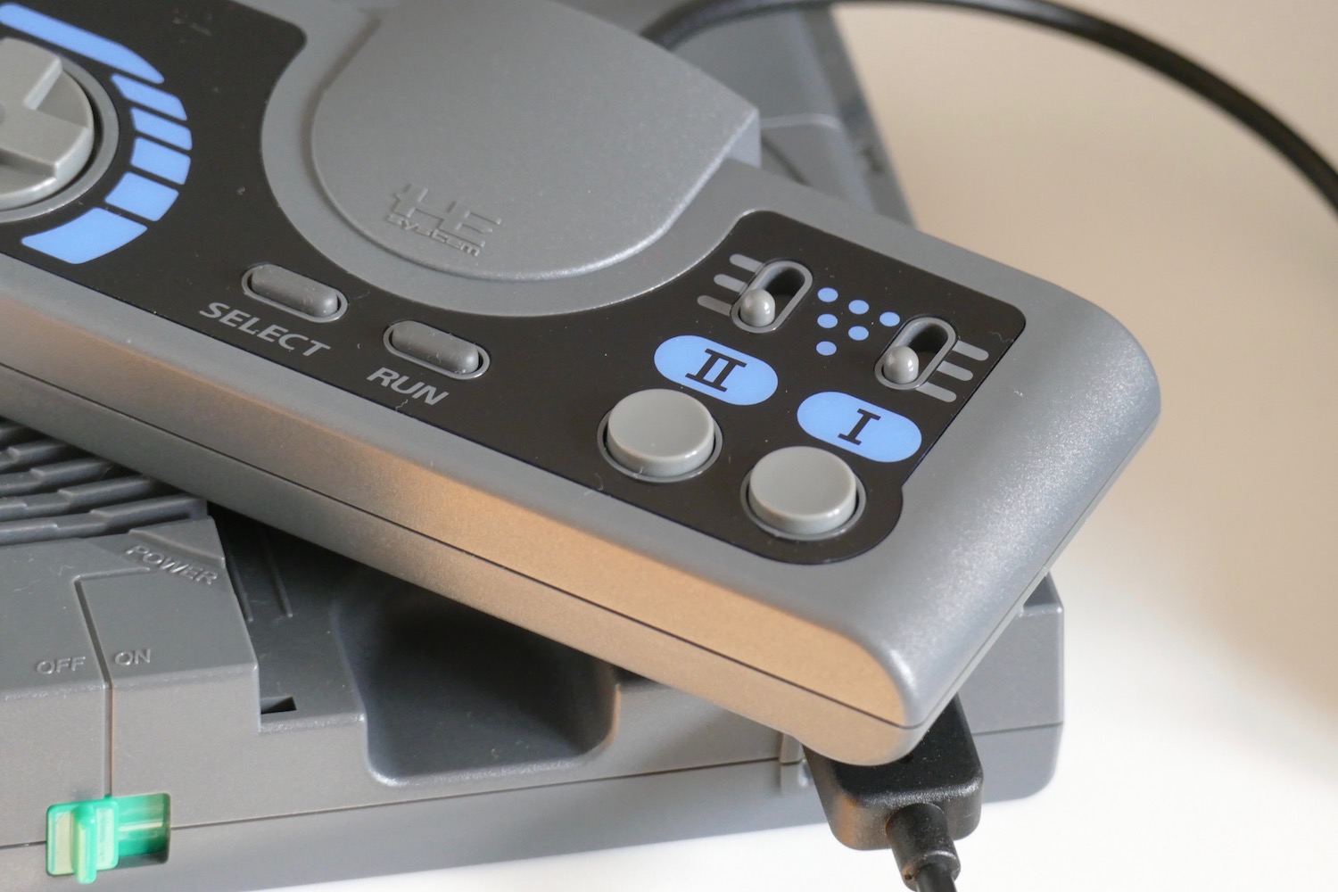 turbografx 16 mini pc engine core grafx revisión botones