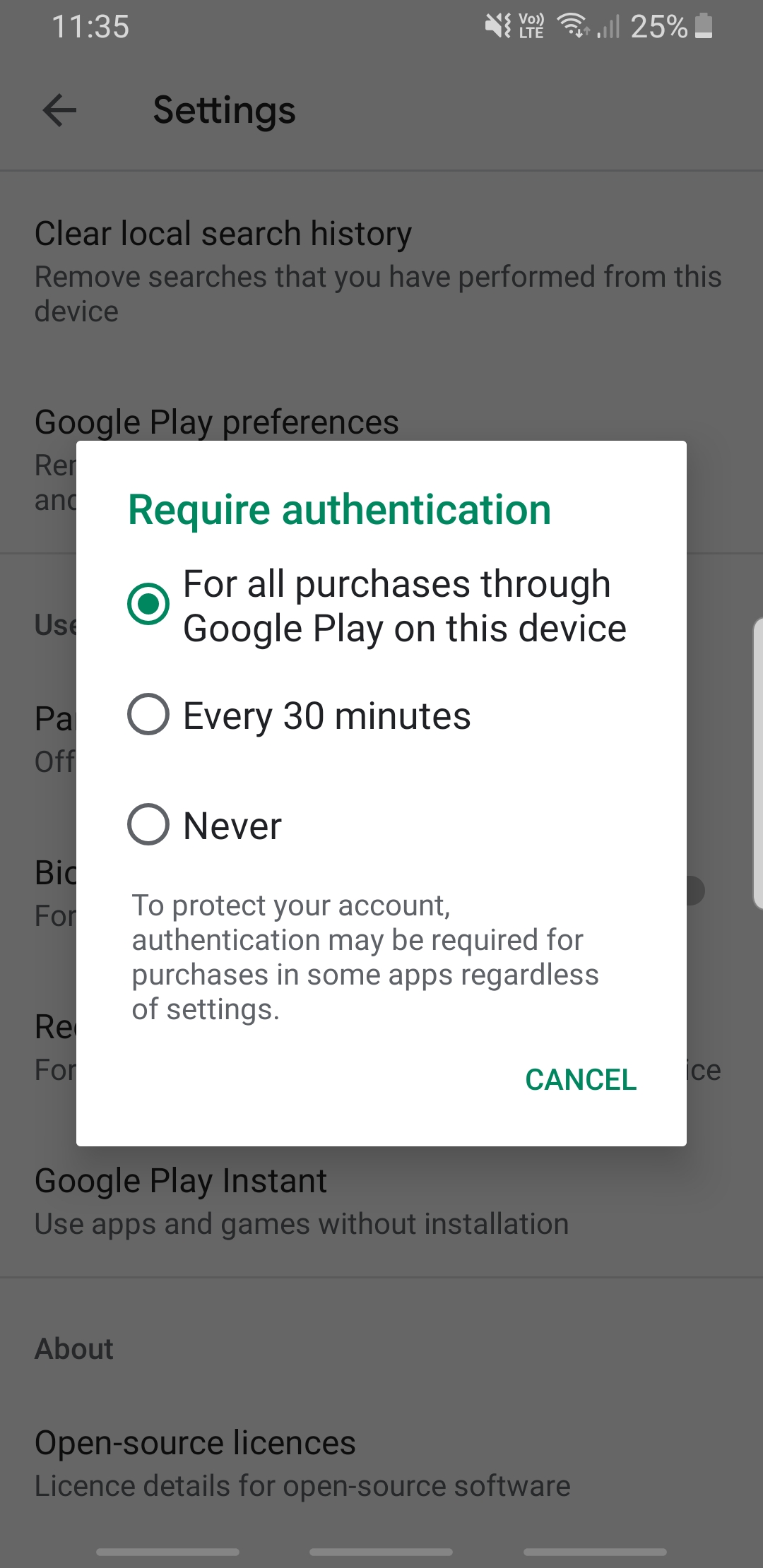 Google play store store block apps