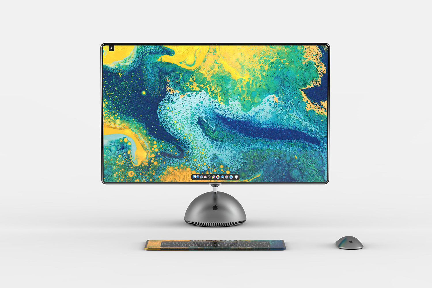 This Redesigned iMac Mockup Is an Amazing iMac G4 Throwback