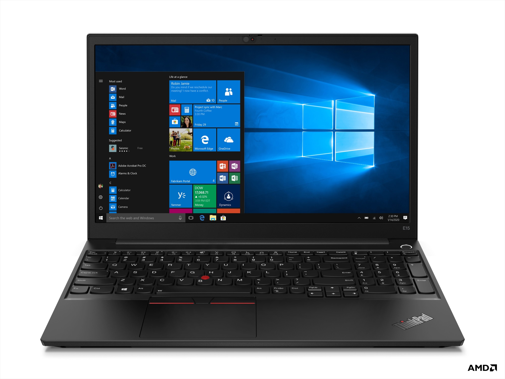 Lenovo Announces New ThinkPads with AMD Ryzen 4000 Inside