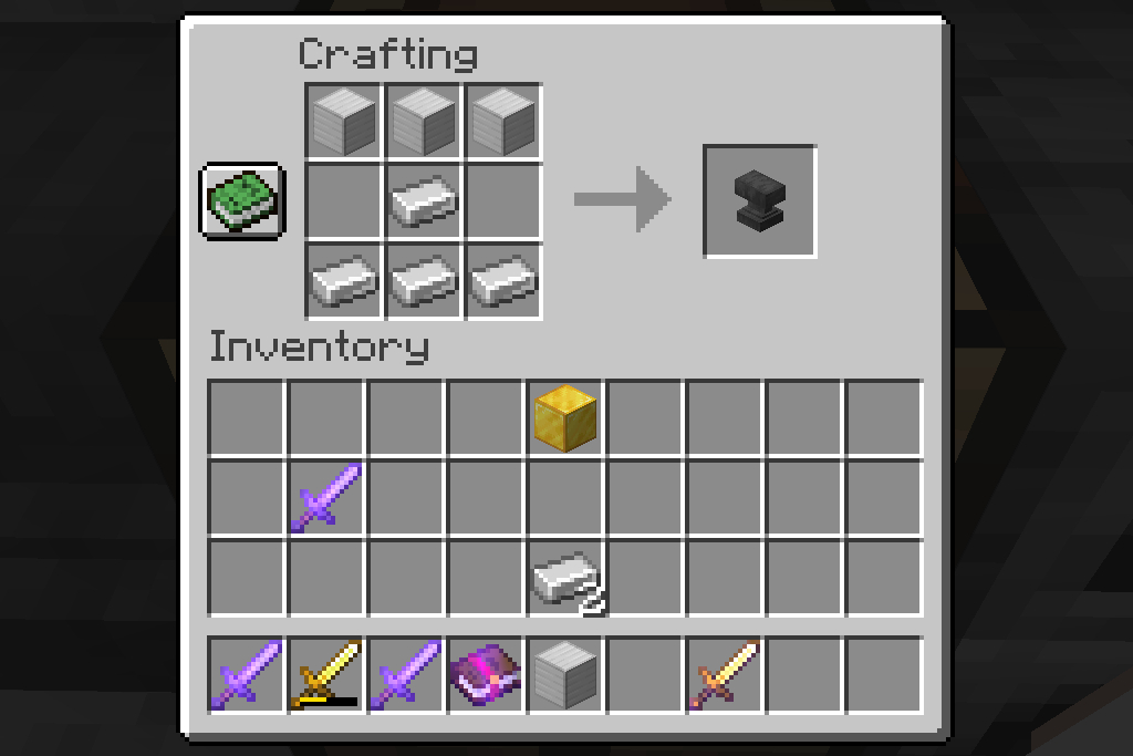 Can you craft an anvil in Minecraft? Yes, Here’s How!