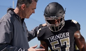 high school football professional technology prep teams riddell insite helmet playe coach feature