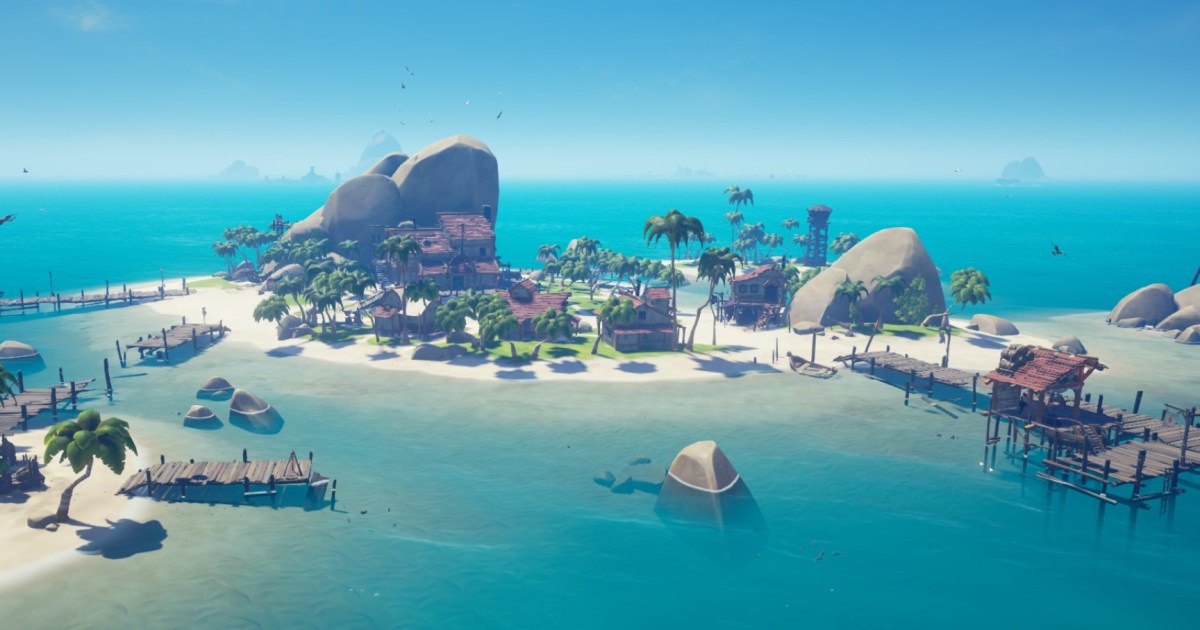 Sea of Thieves on X: New Golden Sands continues to grow into an impressive  port town, and yet there is still much work to be done! From shops to a  sizeable tavern