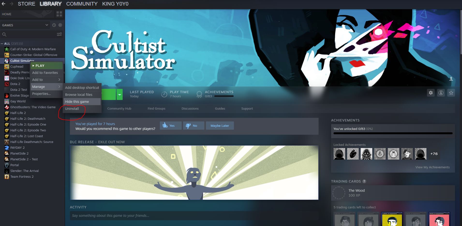 How To Remove Games From Your Steam Library BEST GAMES WALKTHROUGH