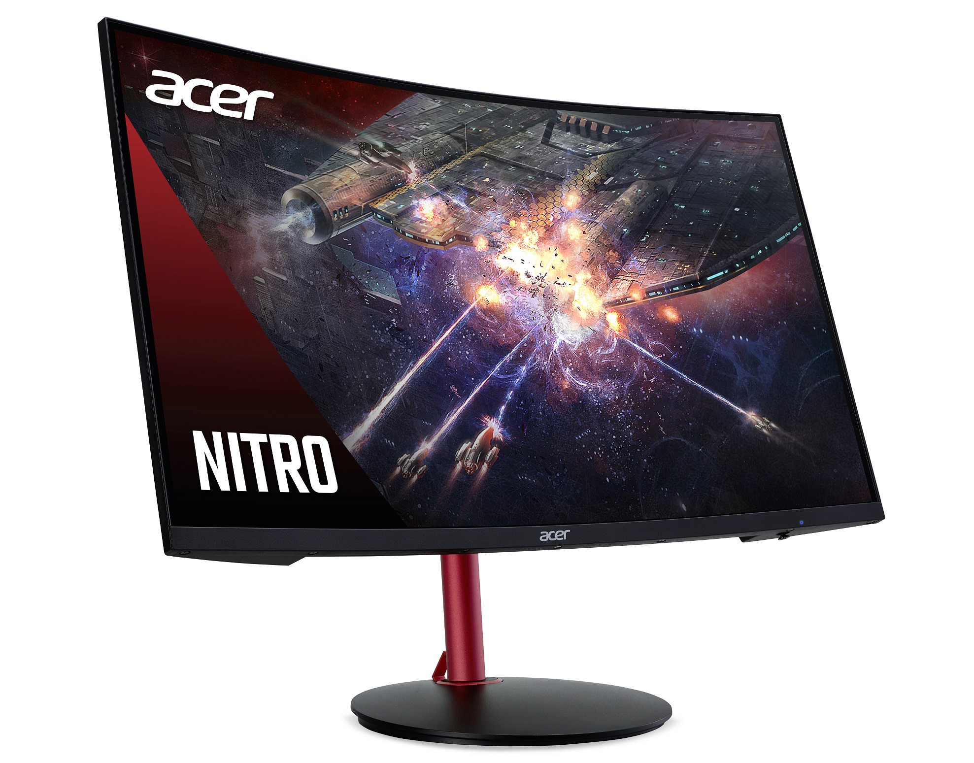 acer nitro xz242q curved