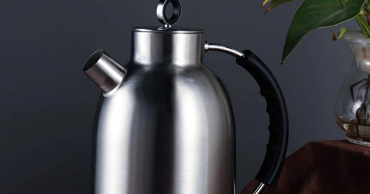 Electric Kettle,ASCOT Electric Kttle Stainless Steel Tea Kettle Fast Boiling