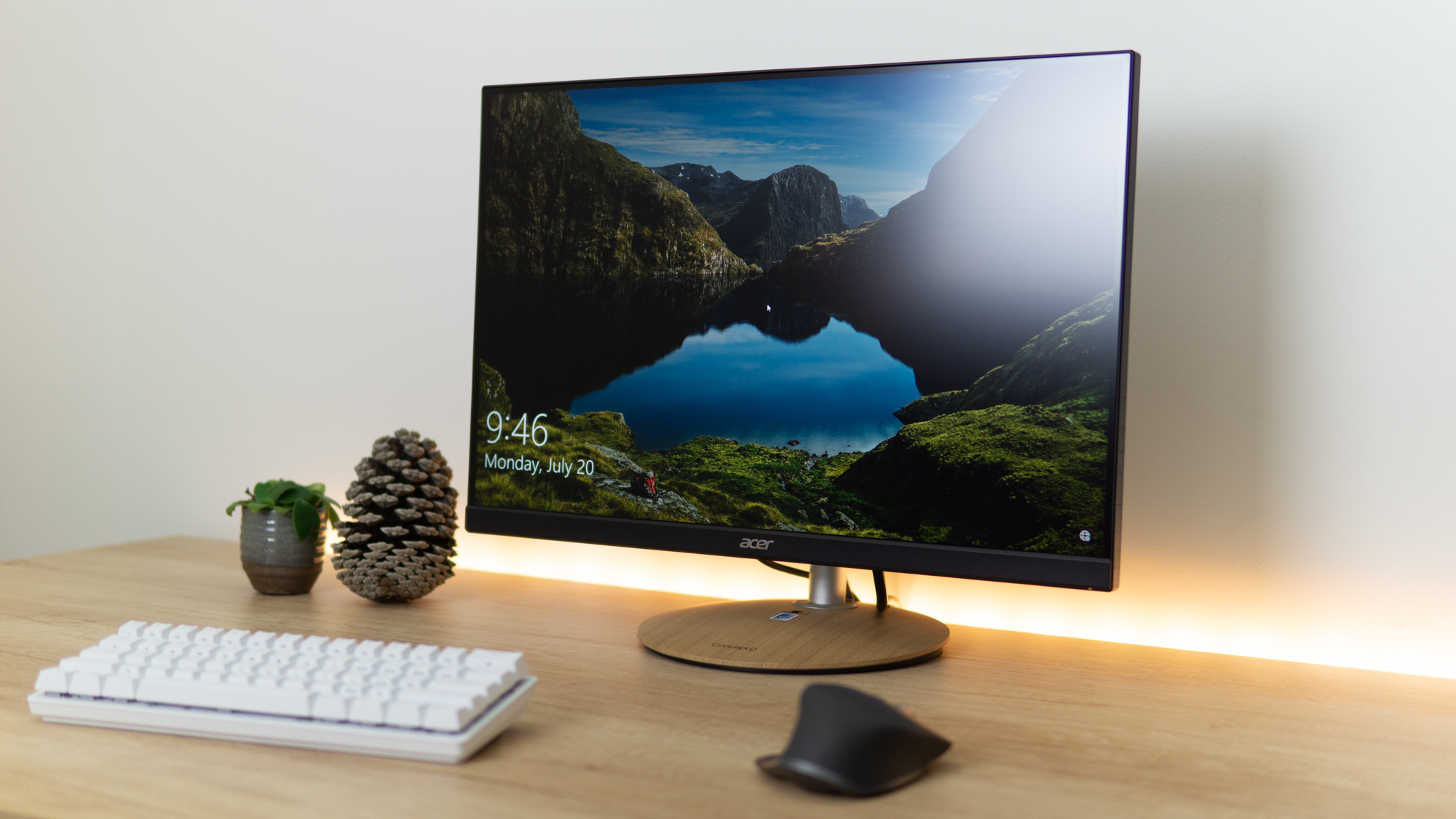 bezel free monitor kit