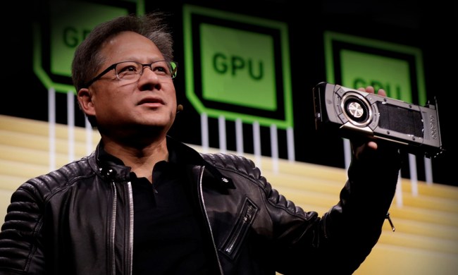 NVIDIA CEO Jensen Huang at GTC