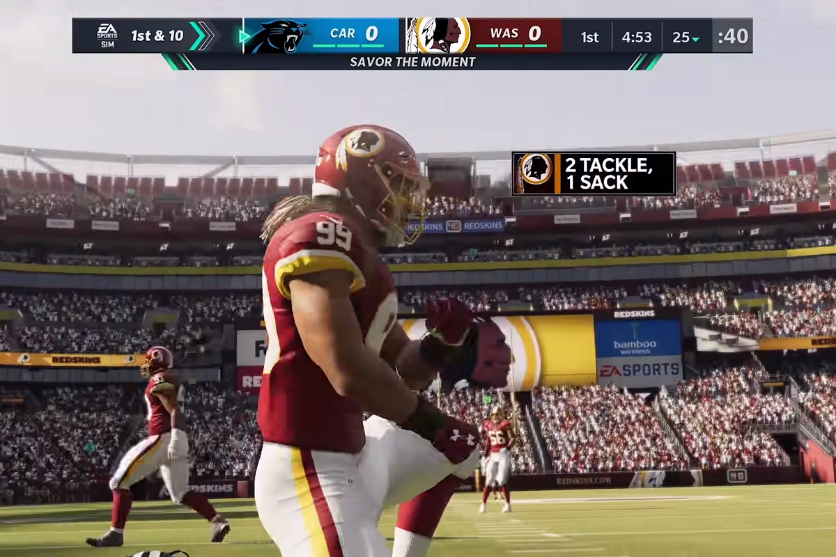 Madden NFL 21 will replace the Redskins name and logo with a