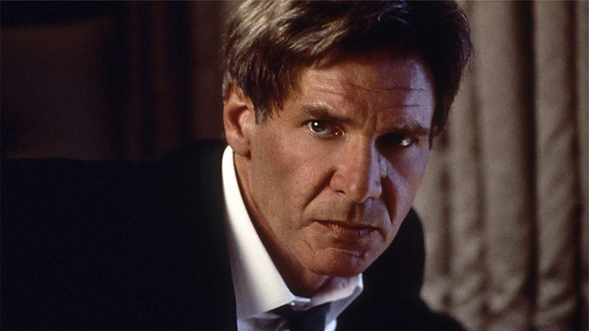 Harrison Ford in Air Force One.