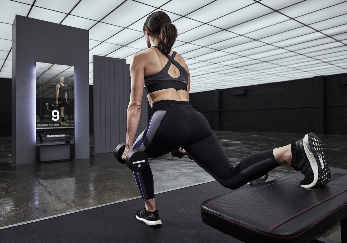 The Carbon Trainer is the First AI Powered Fitness Mirror