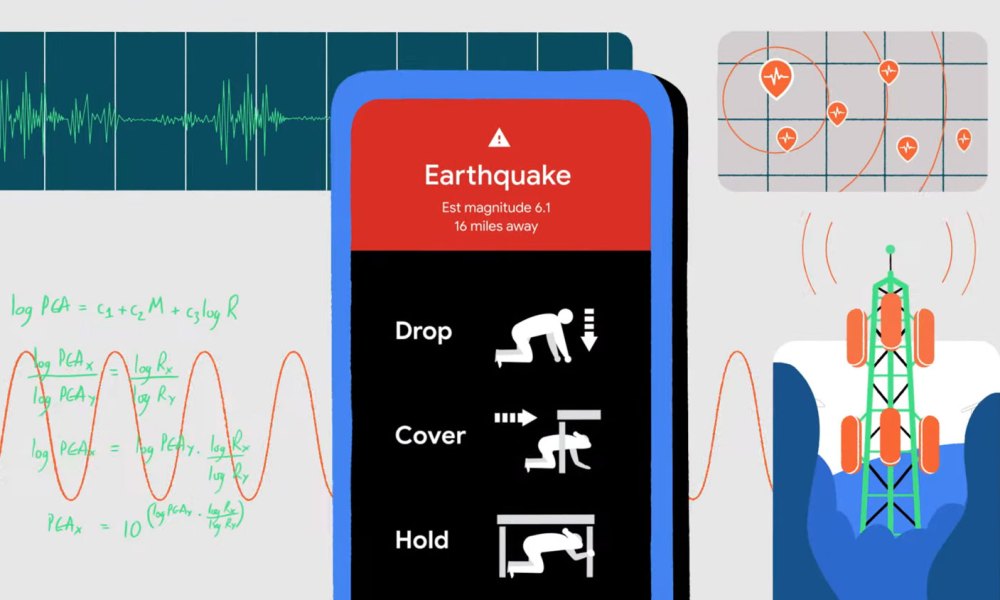 Earthquake detection and early alerts, now on your Android phone