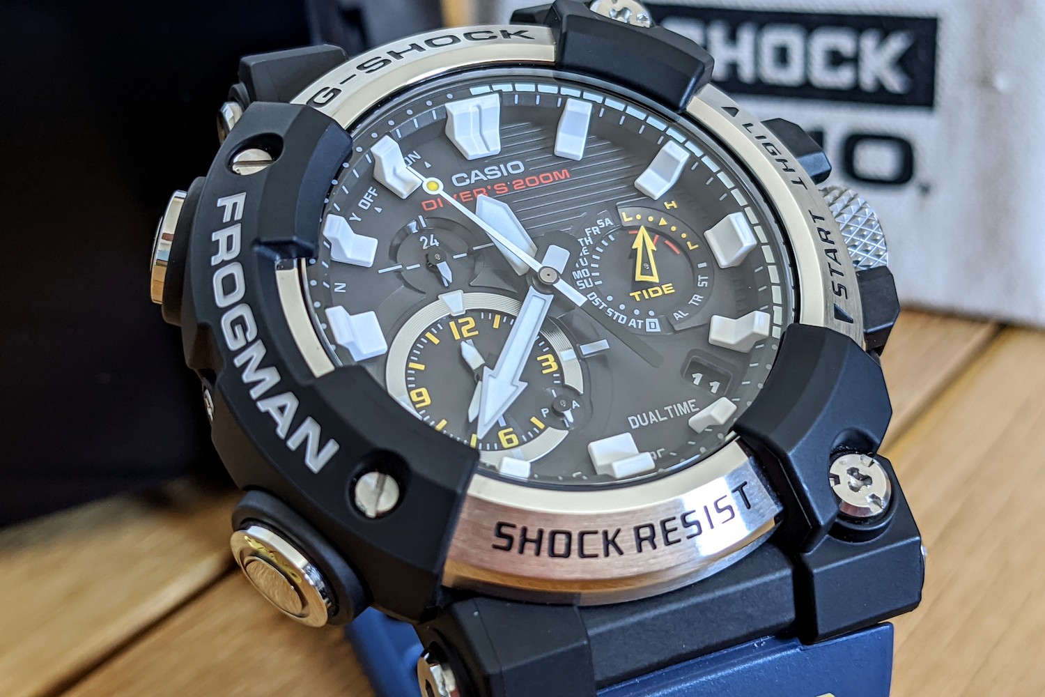 G shock frogman discount review